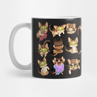 Gilbert the kitten pattern! Mug